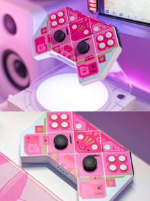 爪子圖案遊戲控制器 - 粉色 - 查看 11