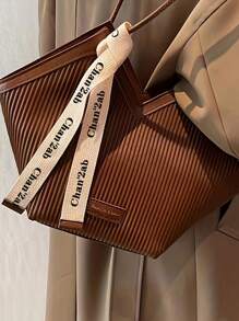 Bolso para el trabajo de moda Bolso de hombro PU simple