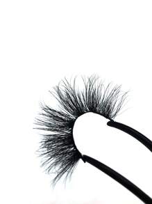 False Eyelashes, 7Pairs Volumized Thick Fake Eyelashes Natural Makeup False Eyelashes For Party Club - Black - View 3