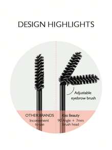 Jabón para peinar cejas, producto incoloro y duradero para fijar cejas, transparente, refrescante, duradero y natural para dar forma a las cejas