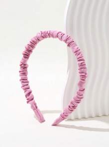 6pcs Girls Ruched Design Headband For Hair Decoration - Multicolor - View 2