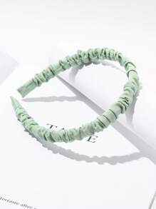 6pcs Girls Ruched Design Headband For Hair Decoration - Multicolor - View 3