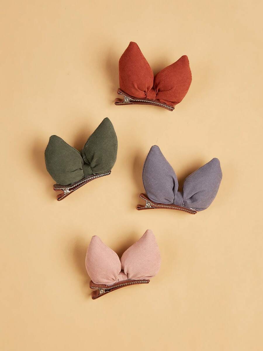 1pc Bow Design Random Pet Hair Clip For Dog And Cat For Decoration - Multicolor - View 1