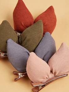 1pc Bow Design Random Pet Hair Clip For Dog And Cat For Decoration - Multicolor - View 4