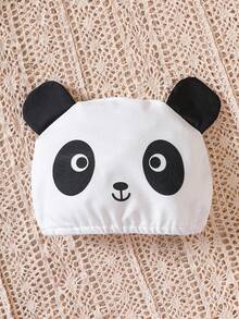 Baby Boy Two Tone Panda Costume Bodysuit & Hat - Black and White - View 3