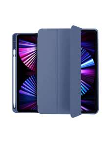 Bao đựng bút chì DANYCASE tương thích với iPad 10/9/8/7/6/5th Generation Bao đựng tương thích với iPad Air 5 4 3 2 1 iPad Pro 11 Pro 1 - Màu tím - Xem 2