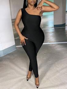 Slaydiva Kombinezony Rozmiar Plus Prosty Casual