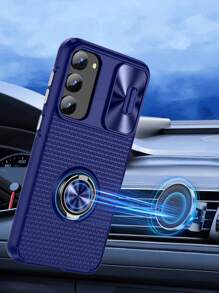 Lingzhì Bracket+suction Series Phone Case - Blue - View 2
