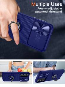Lingzhì Bracket+suction Series Phone Case - Blue - View 4