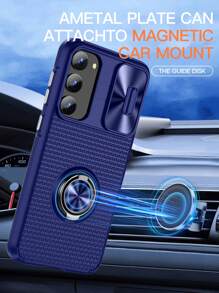 Lingzhì Bracket+suction Series Phone Case - Blue - View 5