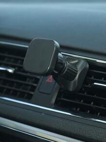 Magnetic Car Air Vent Phone Holder, Suitable As Gift For Boyfriend, Family - Black - View 3