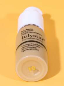 Julystar 控油粉底，30 毫升持久全覆蓋粉底液遮蓋瑕疵和皮膚變色 - 裸色 - 查看 5