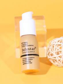 Julystar 控油粉底，30 毫升持久全覆蓋粉底液遮蓋瑕疵和皮膚變色 - 裸色 - 查看 8