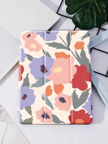 花卉图案保护壳 适用于 iPad - 彩色 - 查看 3