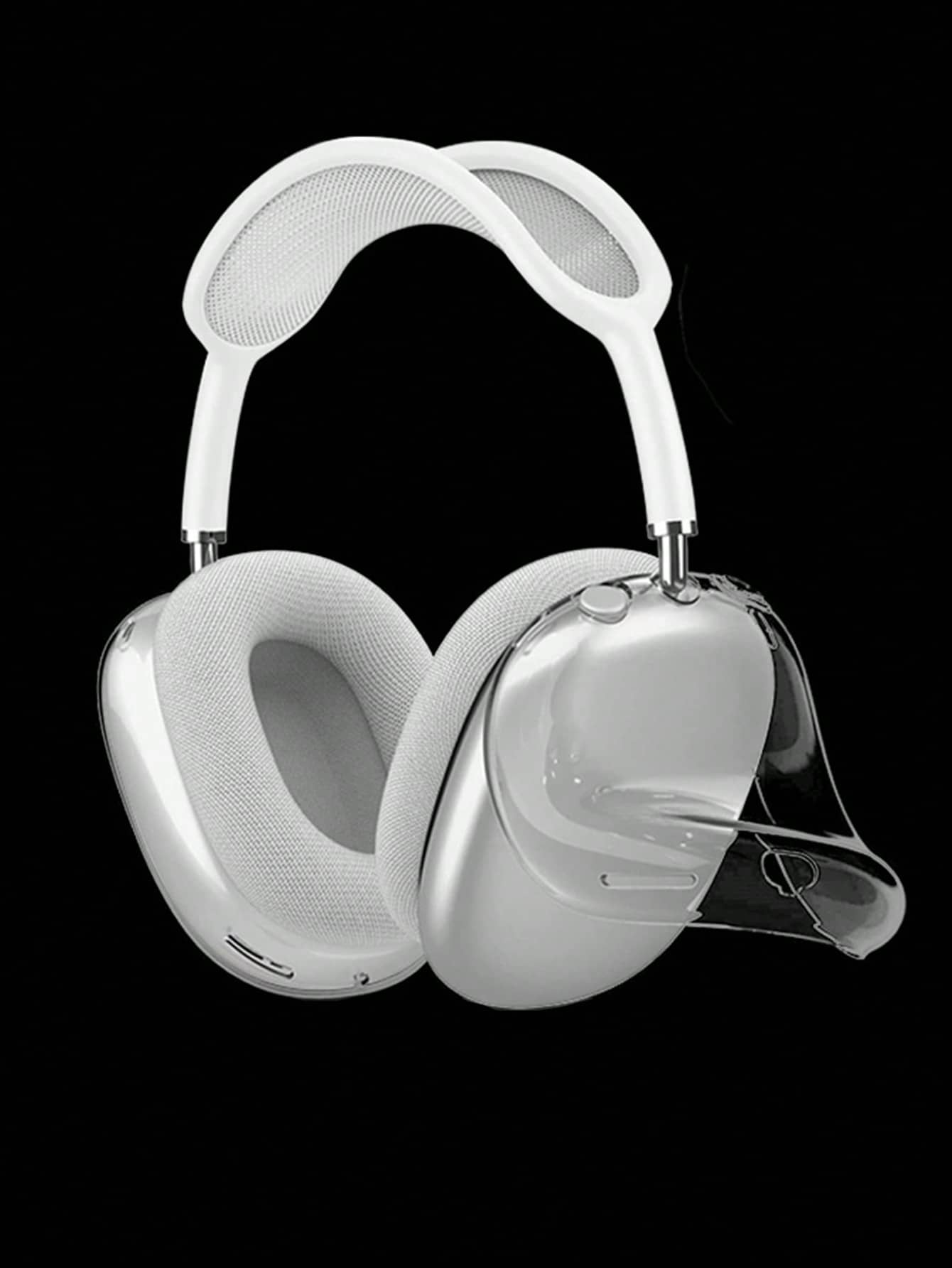 AirPodsMAX ホワイト イヤーケース付き（透明） 楽天市場】【日本企業】Apple Airpods Max カバー アップル