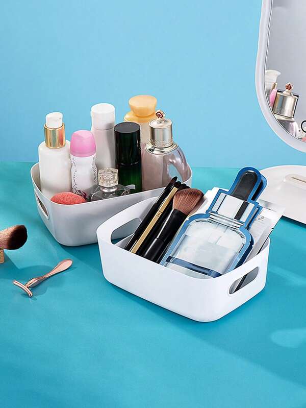 2个大容量化妆品收纳盒，女士礼物，圣诞礼物，女士送礼佳品，房间装饰