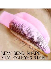 Natural Curly Eyelash Perm Pad, 7pairs Silicone Long Lasting Lash Extension Tool Suitable For All Eye Shape