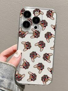 Vỏ điện thoại họa tiết chó hoạt hình - Nhiều màu - Xem 2