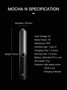 鼻毛修剪器,電動鼻毛修剪器,男性修容機器適用於日常使用或旅行,可修剪眉毛、頸線、鼻毛和耳毛,精細修剪 - 黑色 - 查看 6