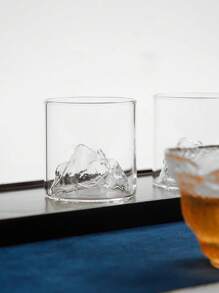 1入組玻璃透明杯子 - 無色 - 查看 6