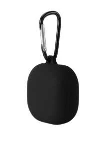 Vỏ silicon trơn tương thích với Samsung Galaxy Buds Pro/Live - màu đen - Xem 4