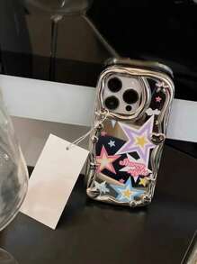 Apple Star Phone Case Y2k Star Pattern Phone Case Compatible With IPhone 15/15Pro/15Plus/15Promax Kawaii