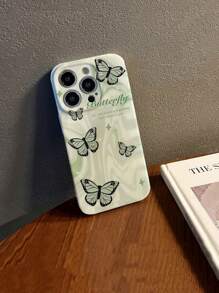 Butterfly Pattern Phone Case - Multicolor - View 2