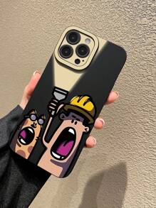 Cartoon Graphic Phone Case - Multicolor - View 1