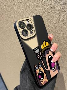 Cartoon Graphic Phone Case - Multicolor - View 2