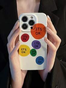 Funda para móvil con estampado de letra - Multicolor - Ver 3