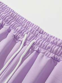 ROMWE MEN Street Life Bộ hai mảnh Nam Dây kéo Túi Lá thư Loại bướm Đường phố - Nhiều màu - Xem 5