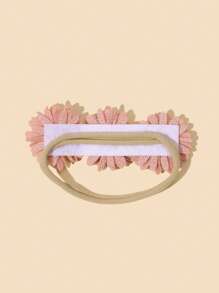 3 cái dây buộc tóc trang trí hoa cho bé - Nhiều màu - Xem 3