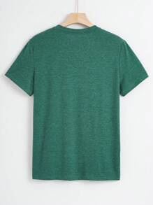 Áo thun & Áo lót Nam Hoạt hình Giải trí - màu xanh lá - Xem 2