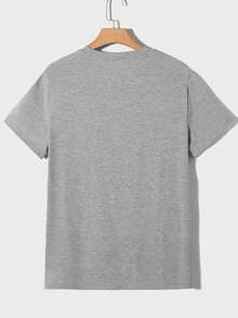 GENTILAND Áo thun & Áo lót Nam Hoạt hình Giải trí - Màu Xám nhạt - Xem 2