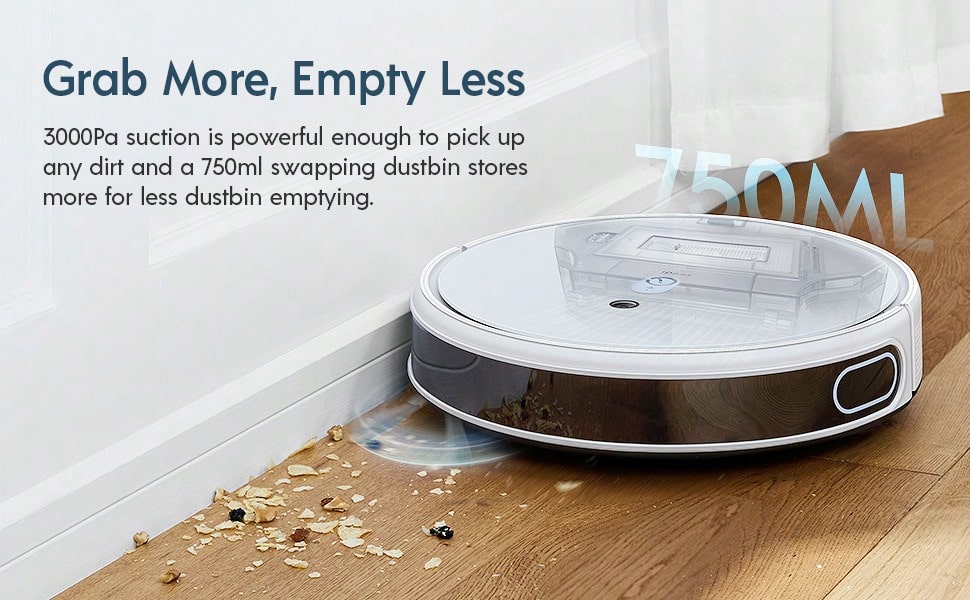 yeedi mop Station pro Robot Vacuum and Mop, SelfCleaning 3 in 1, Robotic Vacuum with Dual Power