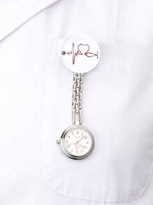 Heartbeat Detail Nurse Watch Valentines