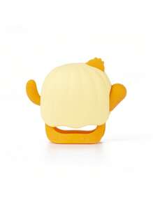 KUNT Bebé Mordedor con diseño de cactus de silicona - Amarillo - Ver 1