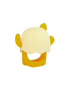 KUNT Bebé Mordedor con diseño de cactus de silicona - Amarillo - Ver 2