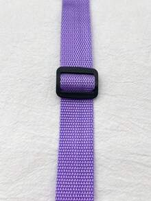 1入組素色寵物汽車安全帶適用於小狗和貓 - 紫色 - 查看 5