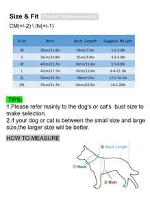 1入組花朵圖案寵物連衣裙附包適用於小狗和貓 - 彩色 - 查看 6