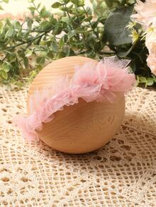 Newborn Photography Floral Appliques Shorts & Headband Prop - Multicolor - View 4