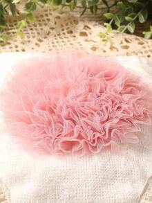 Newborn Photography Floral Appliques Shorts & Headband Prop - Multicolor - View 7
