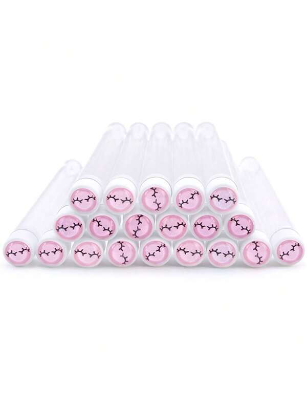 HMQ beauty Ống nối mi di động, Dụng cụ nối mi bằng nhựa 20 cái cho gia đình