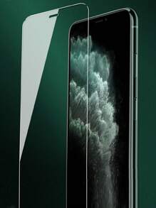 3片防摔螢幕保護強化膜相容 iPhone15/15Plus/15Pro/15Promax - 無色 - 查看 3