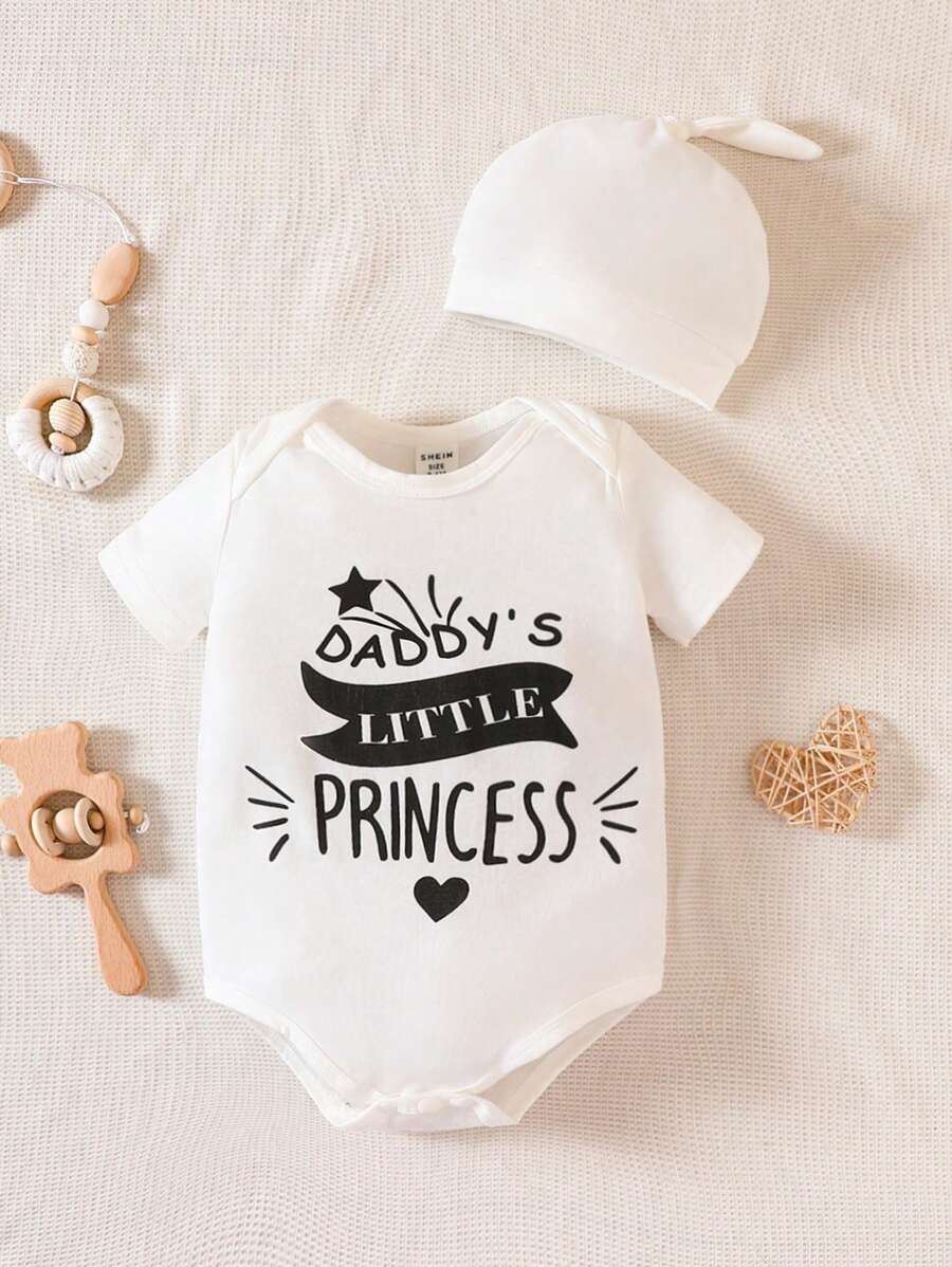 Bodysuits Em bé Nút Lá thư - trắng - Xem 1