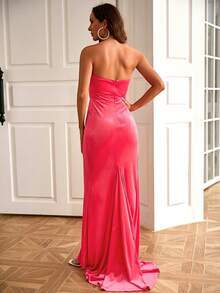 LOVE&LEMONADE Đầm Dự Tiệc Nữ - Màu Hồng Tươi - Xem 2