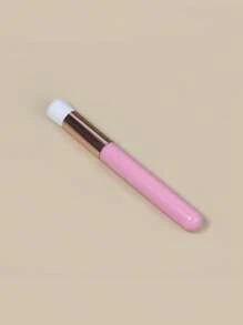 Glamlash Bộ 5 Cây Nối Mi Bộ Vệ Sinh Làn Mi Dầu Gội Bàn Chải Bọt Xà Phòng Giặt Bình Chải Mi Gel Pad - trắng - Xem 5