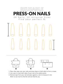 24 Piezas Uñas Postizas De Color Amarillo Con Diseño De Flores Y Brillo Dorado En Polvo Purpurina - Amarillo - Ver 4