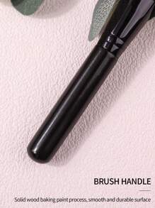 Brocha para contorno, brocha cosmética, herramientas de maquillaje, 1 pieza - Negro - Ver 4