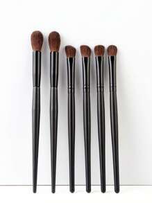 三支装化妆刷套装，包含马毛眼影刷、火焰高光刷和鼻影刷，美妆工具，化妆刷套装，化妆刷套装，化妆刷套装，全套化妆刷，化妆刷套装，全套化妆工具，刷子套装，化妆刷套装，化妆礼盒，套装，赠品，专业化妆刷，全套化妆刷 - 黑色 - 查看 2